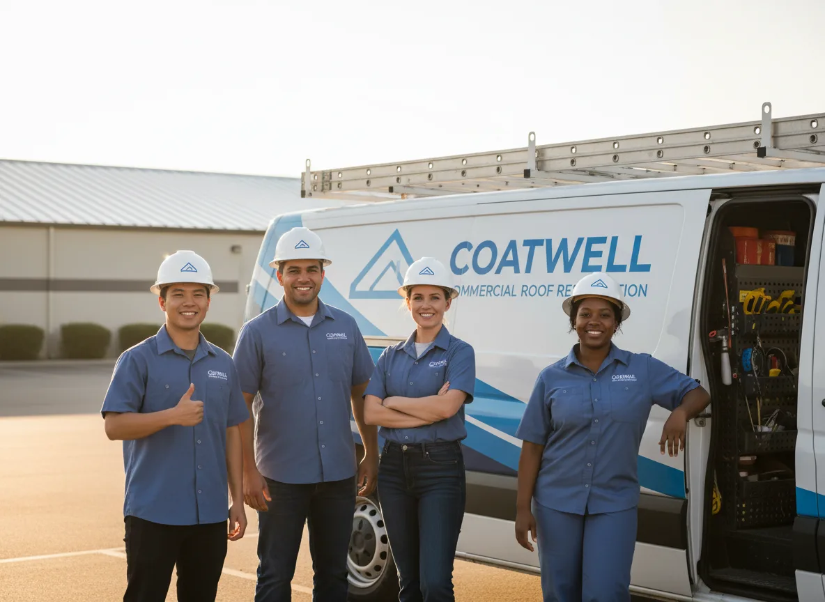 Commercial roof coating company in Lakeland, LA